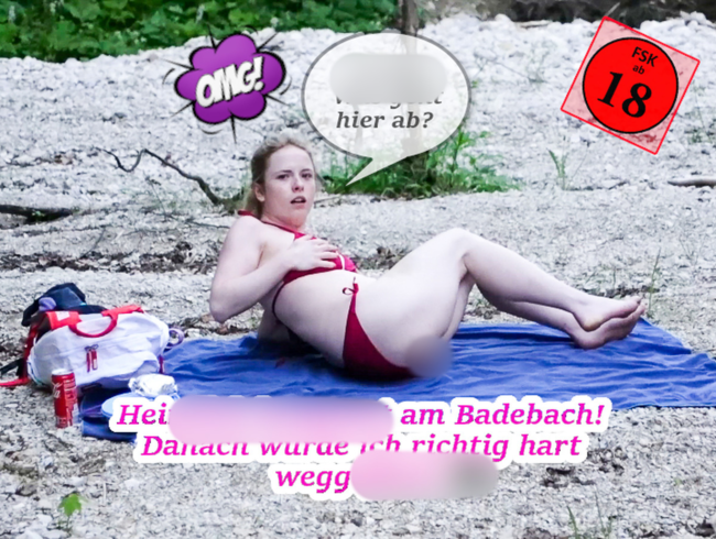 Mia_Adler Porno Video: Am Badebach von Spanner beobachtet und total ohne Gnade weggefi**t! Ultra-Cum***t!