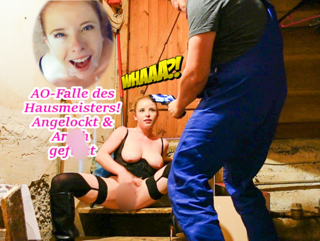 Mia_Adler Porno Video: AO-Falle des Hausmeisters! Angelockt